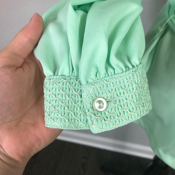 Vintage 1970’s Smocked Blouse - Picture 3 of 9